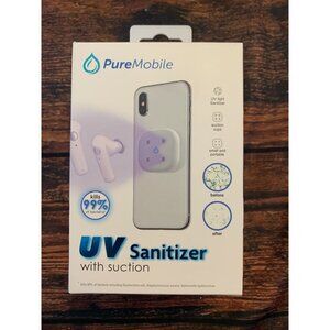 PureMobile UV Sanitizer With Suction For Smartphones & Small Devices